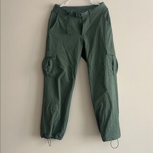 Outdoor Voices Olive Green Utility Jogger Pants